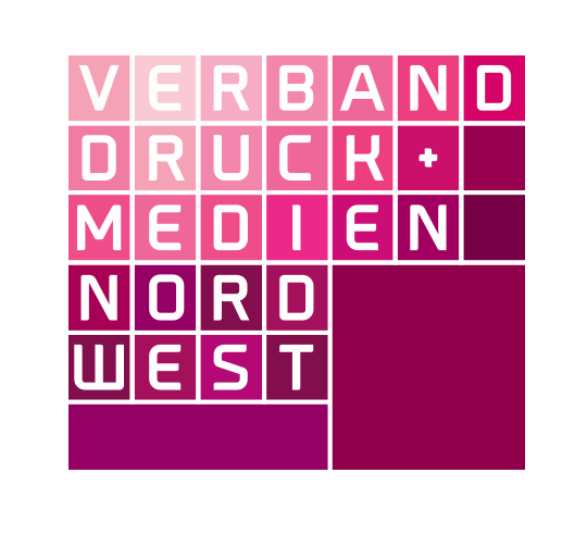 Mitglied im Verband Druck + Medien Nord-West – Hamburger Druckerei Hans Monno.